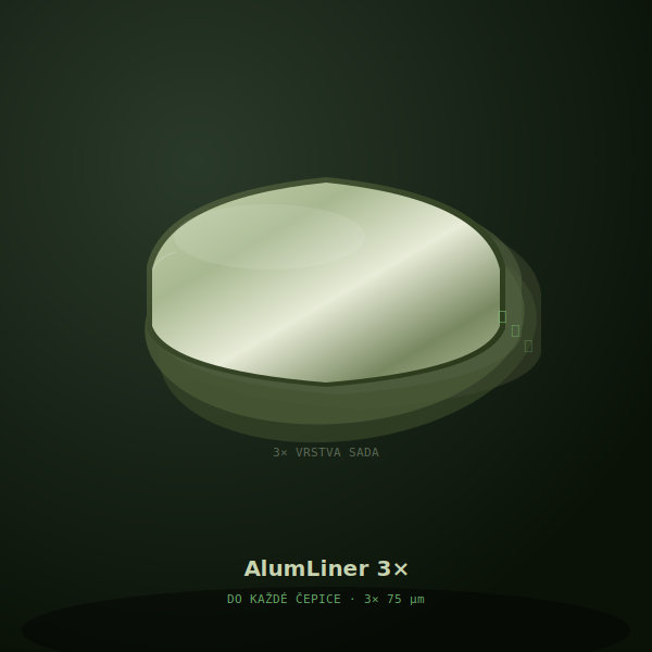 AlumLiner Vložka 3×